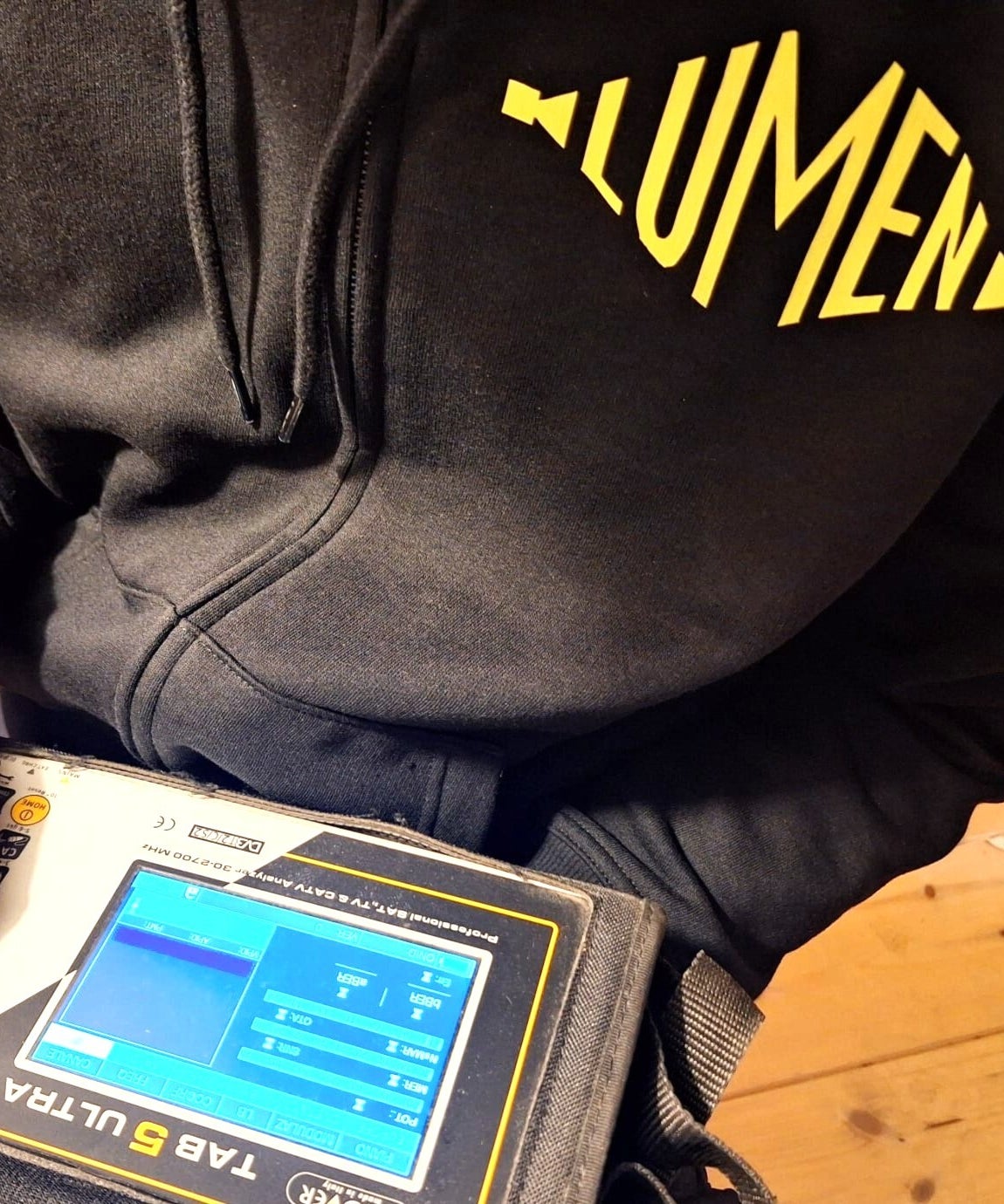 Tecnico LUMEN al lavoro